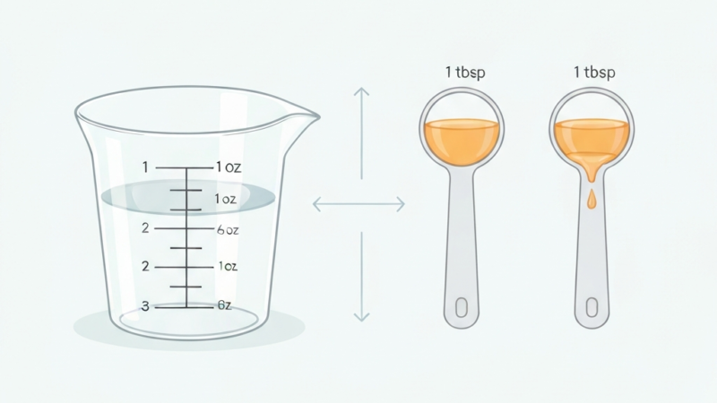 Ounces vs. Tablespoons: Easy Conversion Guide